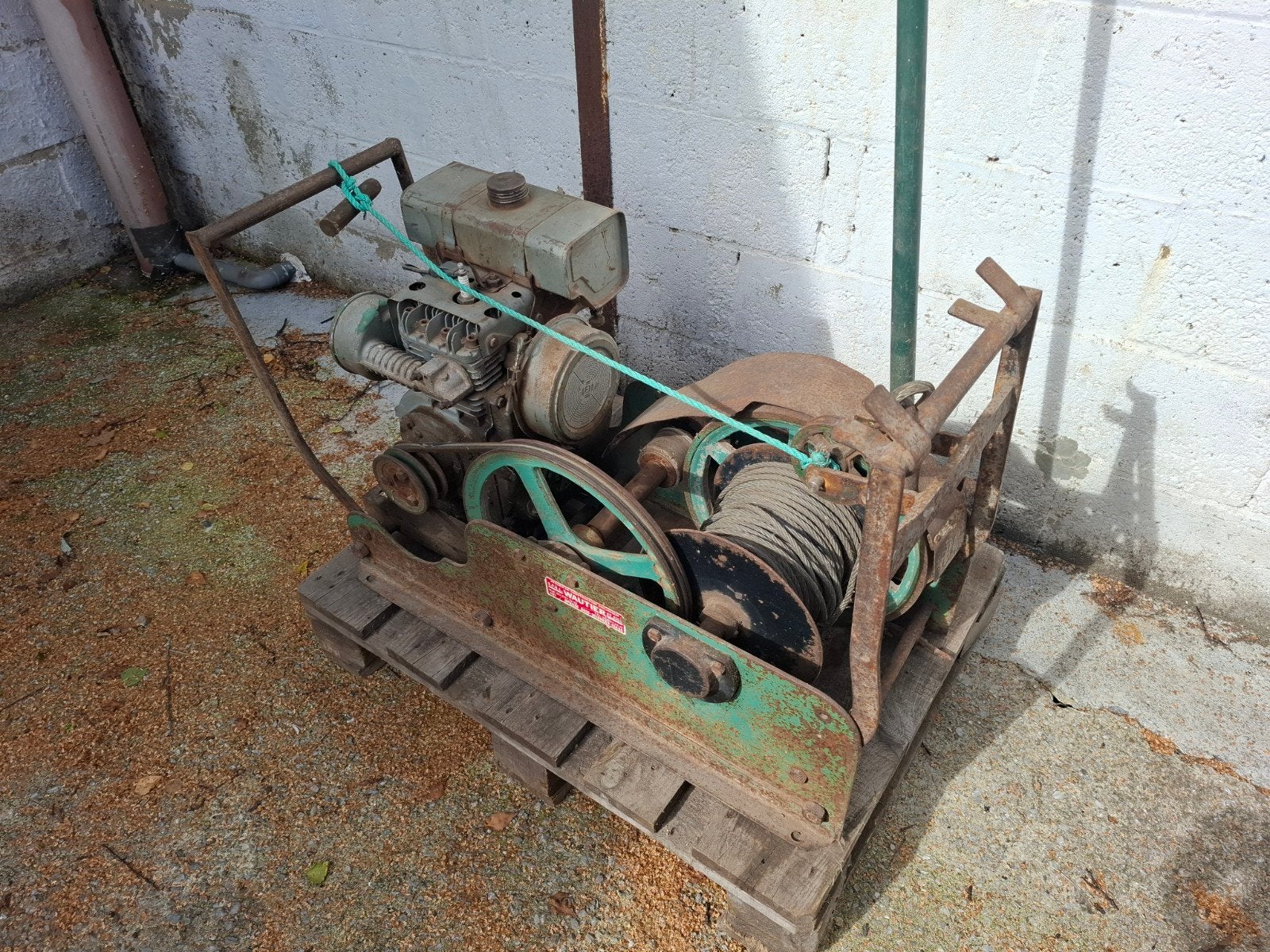 Treuil moteur essence, Bricolage & Construction, Treuils et Palans, Enlèvement