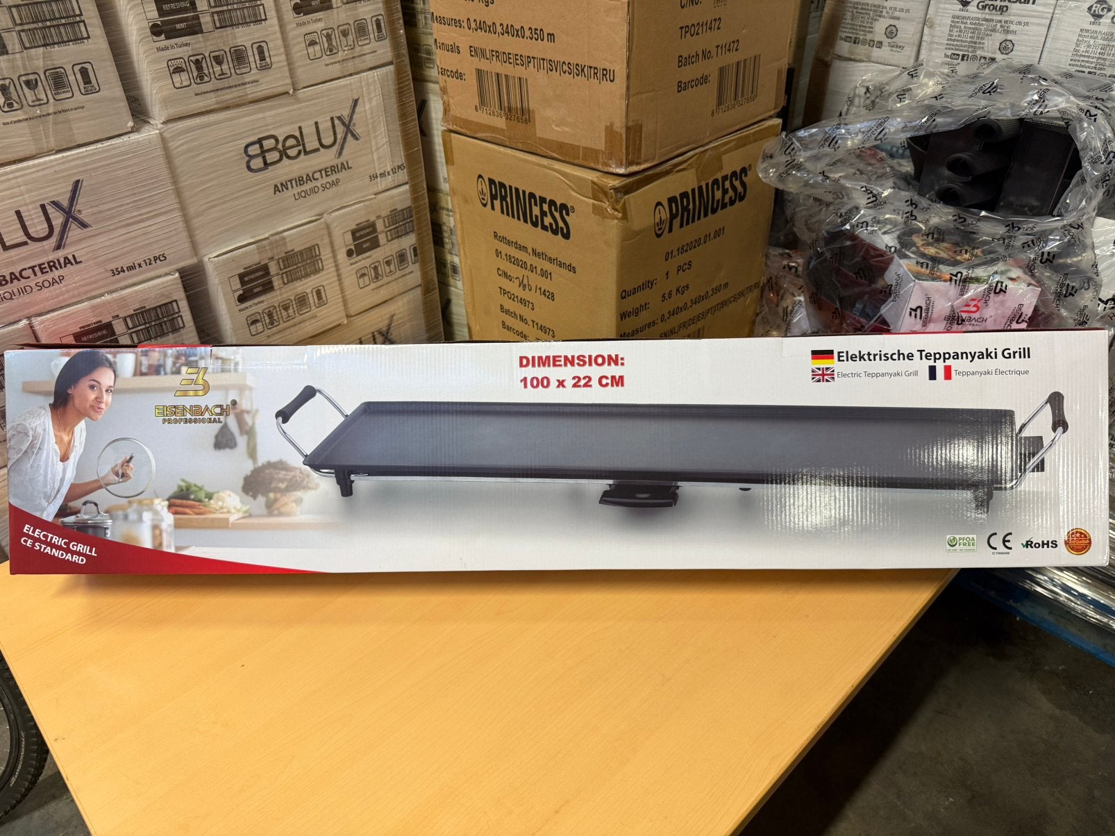 Eisenbach Proffessionel Teppanyaki Électrique, Electroménager, Enlèvement, Neuf, Gril de table