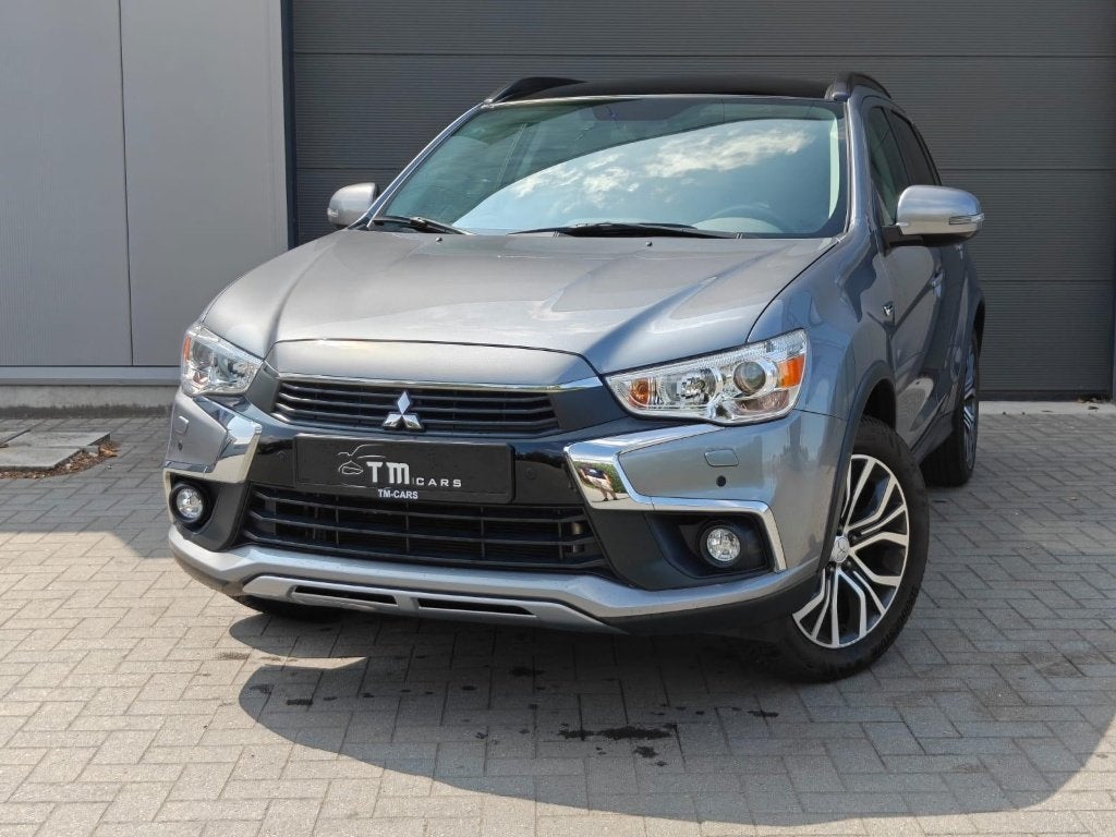 Mitsubishi ASX benzine 60.000km pano dak, Autos, Mitsubishi, Cuir, Achat, Euro 6, Entreprise