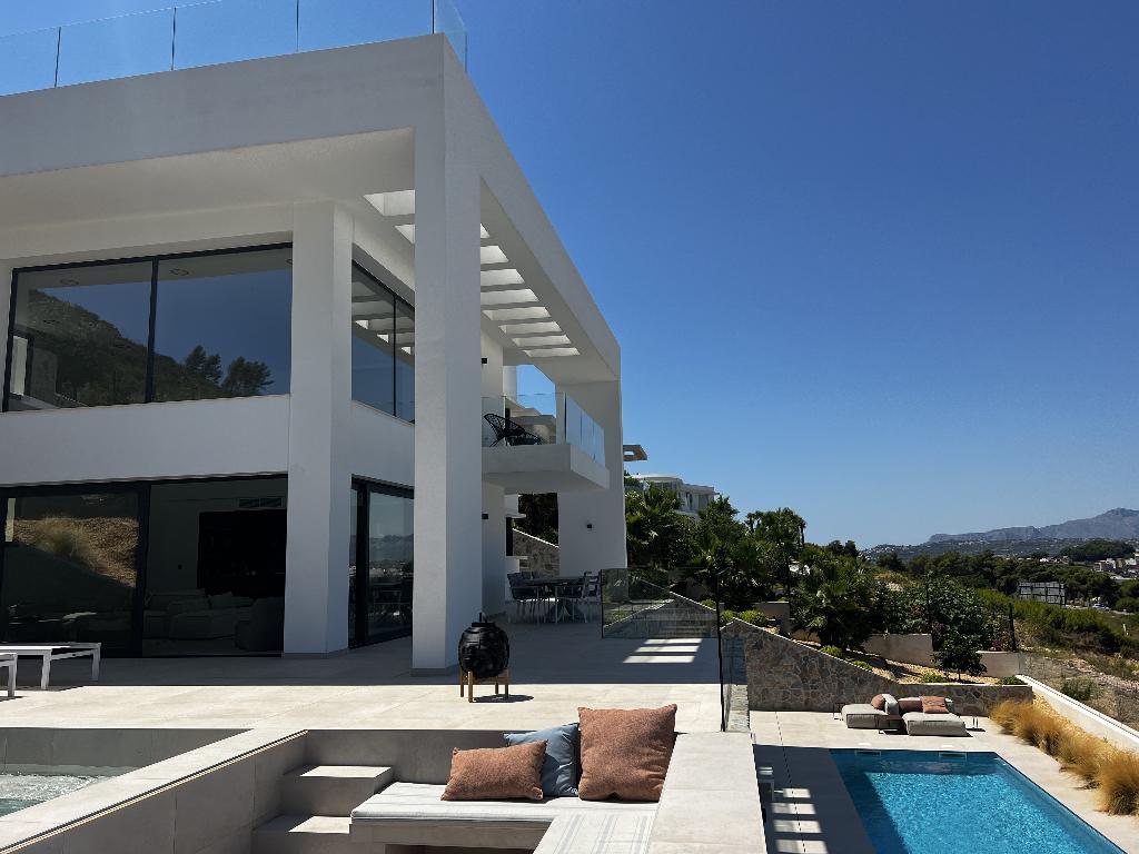 Modern en luxe vakantievilla Javea (10p+) - last minutes!, Vakantie, 4 of meer slaapkamers, Wasmachine, Costa Blanca, 14 personen