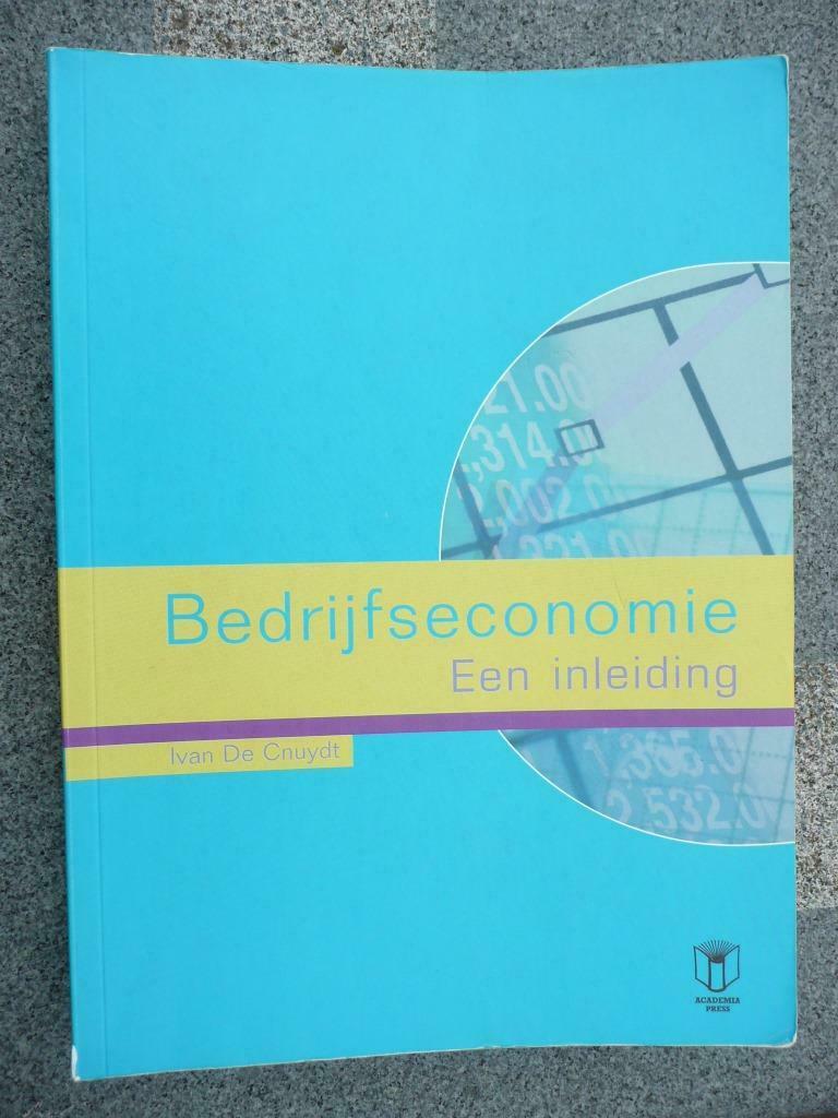 BEDRIJFSECONOMIE : EEN INLEIDING, Ophalen of Verzenden, Zo goed als nieuw, Hoger Onderwijs