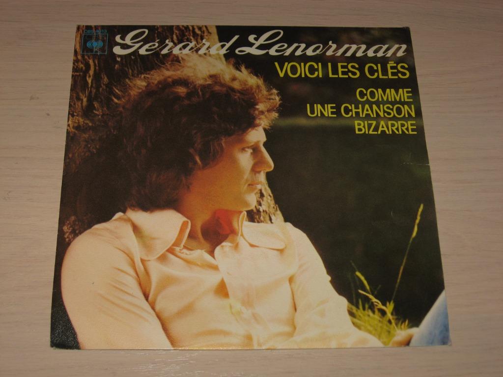 Disque vinyl 45 tours gerard lenorman, Ophalen of Verzenden, Zo goed als nieuw