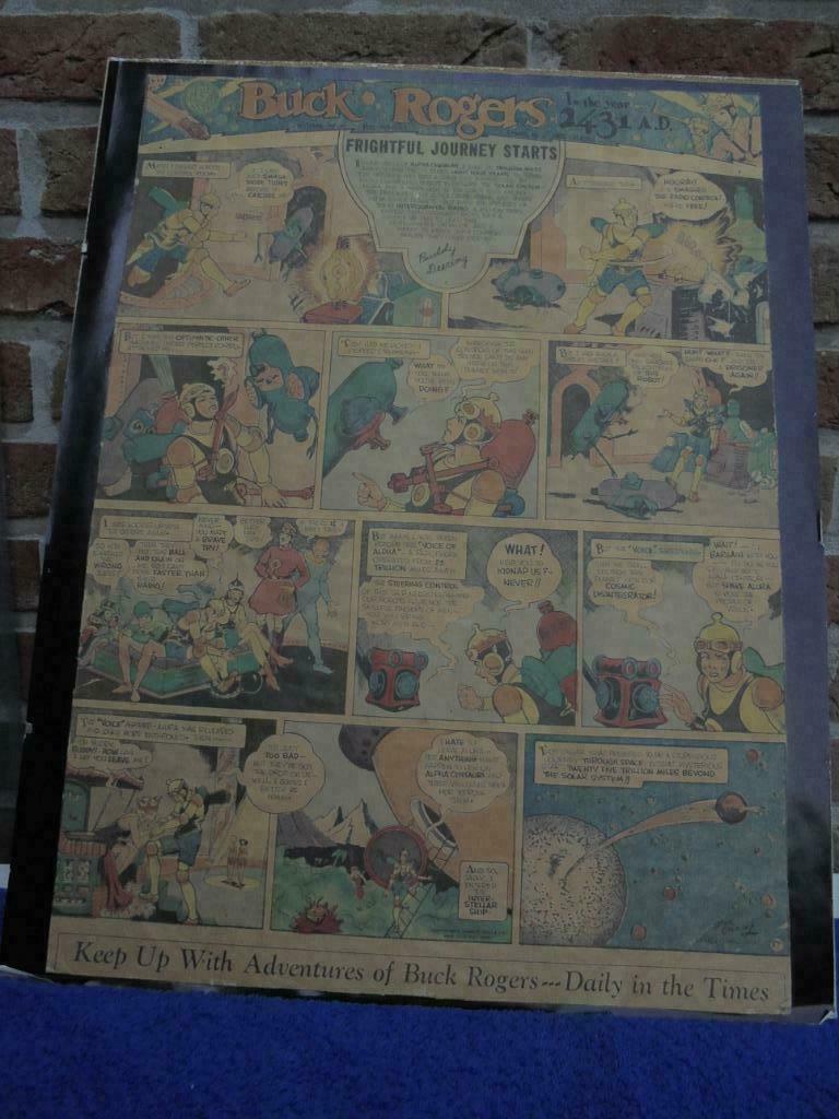 COMICS BUCK ROGERS * LES TEMPS * ca 1940, Une BD, Enlèvement, Utilisé