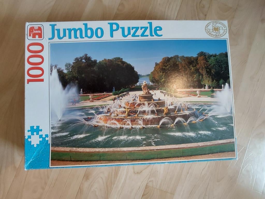 Puzzel 1000stukken, Ophalen