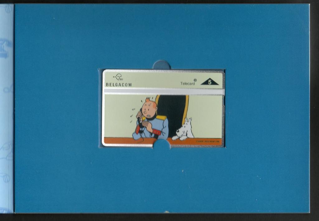 TINTIN Carte téléphonique RARE !!! - L'oreille cassée, Enlèvement ou Envoi