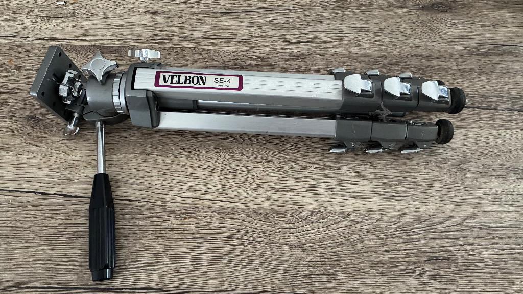 TRÉPIED PHOTO VELBON, Enlèvement ou Envoi, Comme neuf, Originale