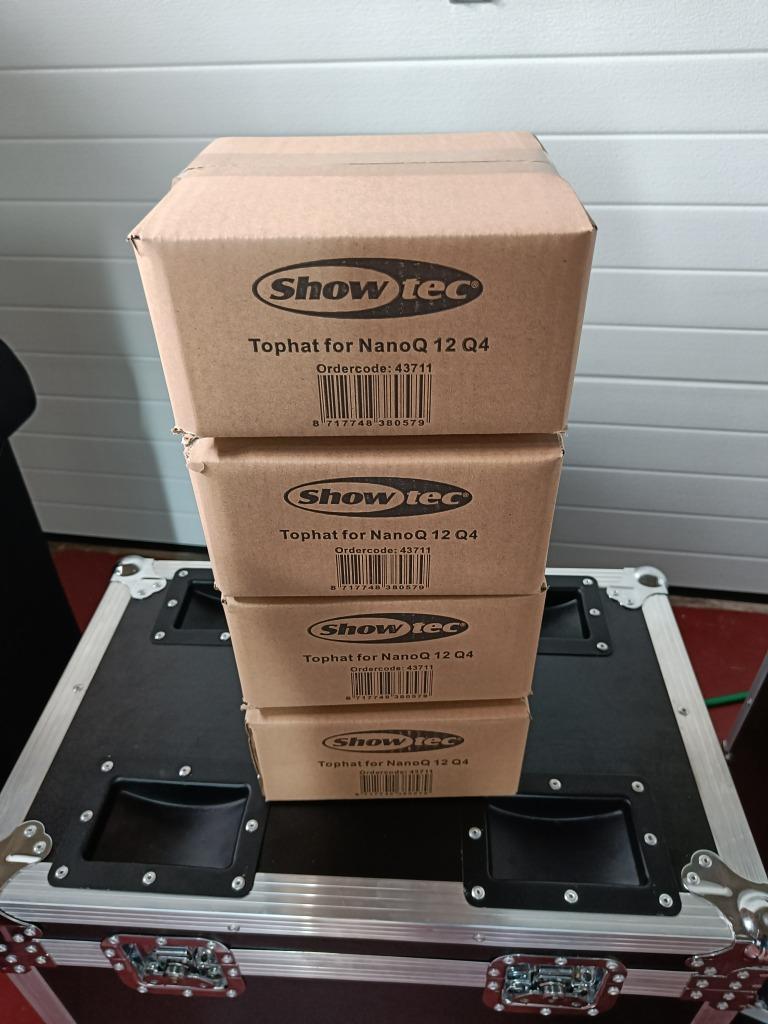 4 x Showtec NanoQ 12 Q4 Tophat, Enlèvement ou Envoi, Neuf, Autres types