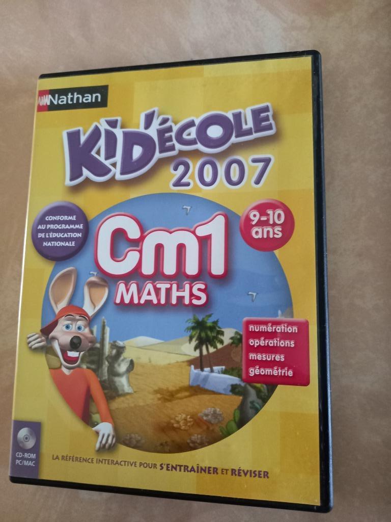 CD-rom Nathan "Kid'école 2007" 9-10 ans, Consoles de jeu & Jeux vidéo, Jeux | PC, Enlèvement ou Envoi, 1 joueur, À partir de 7 ans
