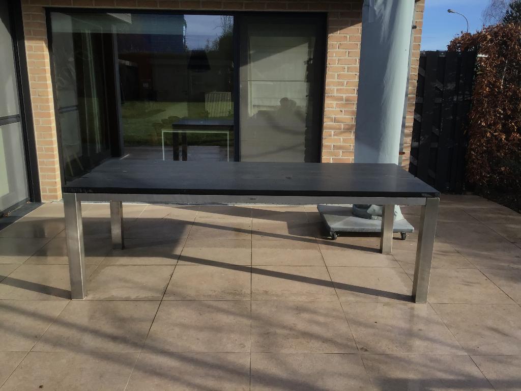 Tuintafel, Enlèvement, Utilisé, Rectangulaire, Autres matériaux