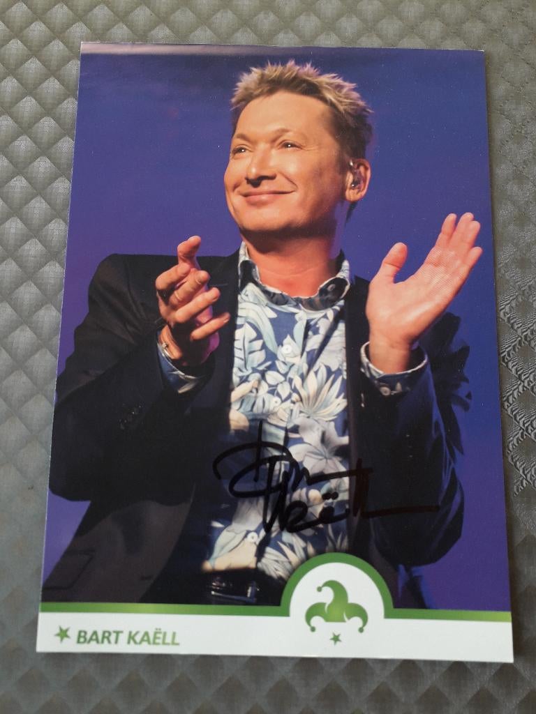 Gesigneerde prent van Bart Kaëll, 1980 tot heden, Ophalen of Verzenden, Zo goed als nieuw, Prent