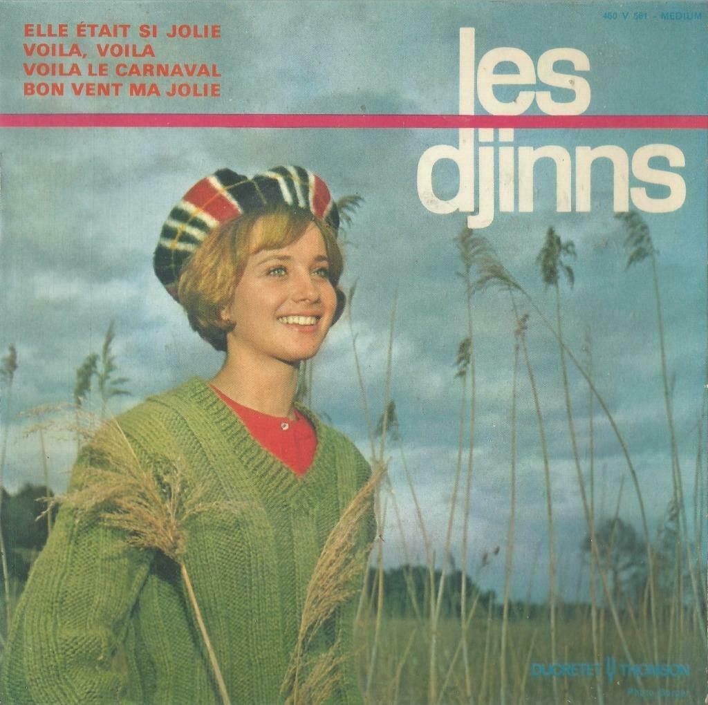 Les Djinns – Elle était si jolie / Voila, voila + 2 – EP, Ophalen of Verzenden, Gebruikt, Pop