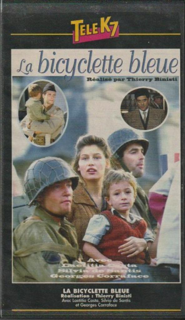 DE BLAUWE FIETS LAETITIA CASTA K 3 VHS, Alle leeftijden, Ophalen of Verzenden, Gebruikt, Actie en Avontuur