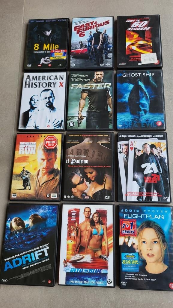 Verschillende dvd's, CD & DVD, Enlèvement ou Envoi, Comme neuf