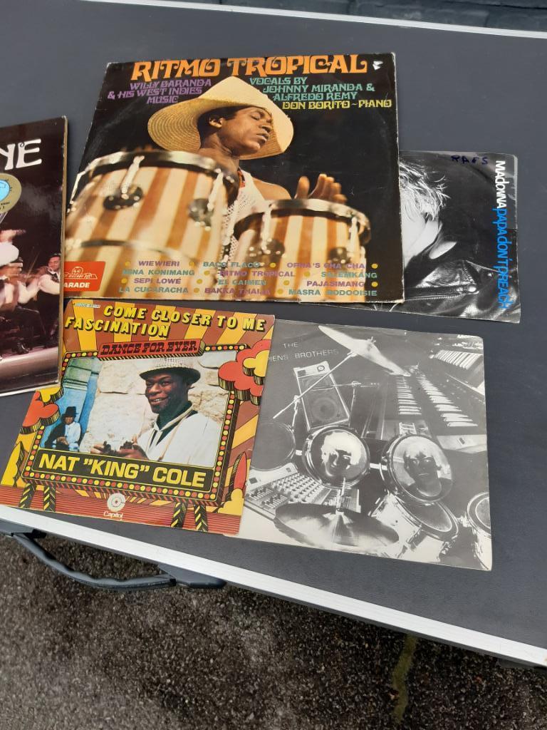 muziek 45 toeren en30 toeren platen, Verzamelen, Ophalen, Zo goed als nieuw, Cd of Plaat