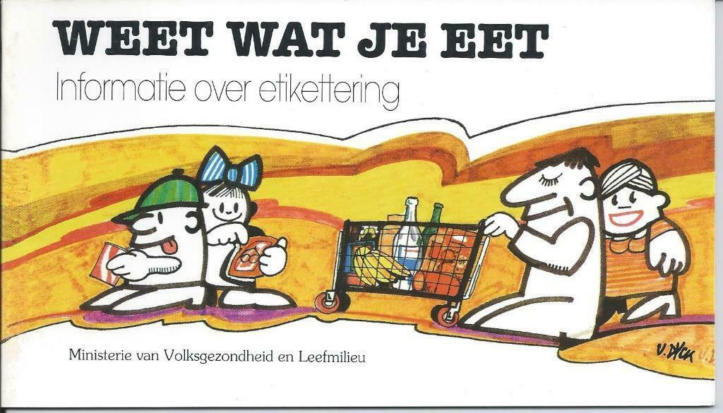 Weet wat je eet. Over additieven in de voeding., Boeken, Ophalen of Verzenden, Zo goed als nieuw, Overige typen
