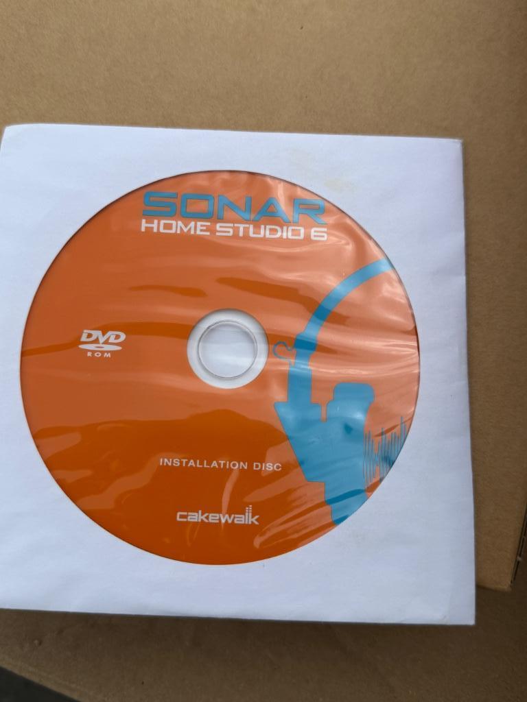 Sonar Home Studio 6 installatie + manual, Ophalen, Nieuw, Overige merken