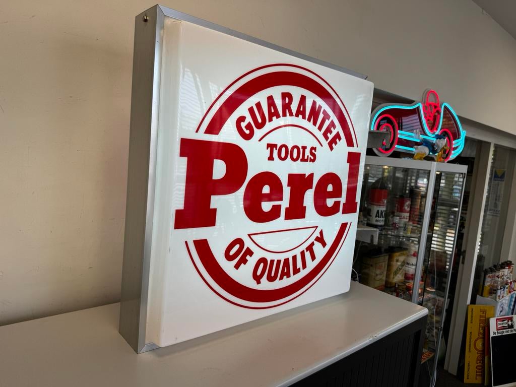 Boîte à lumière publicitaire Perel Tools, Enlèvement, Utilisé, Table lumineuse ou lampe (néon)