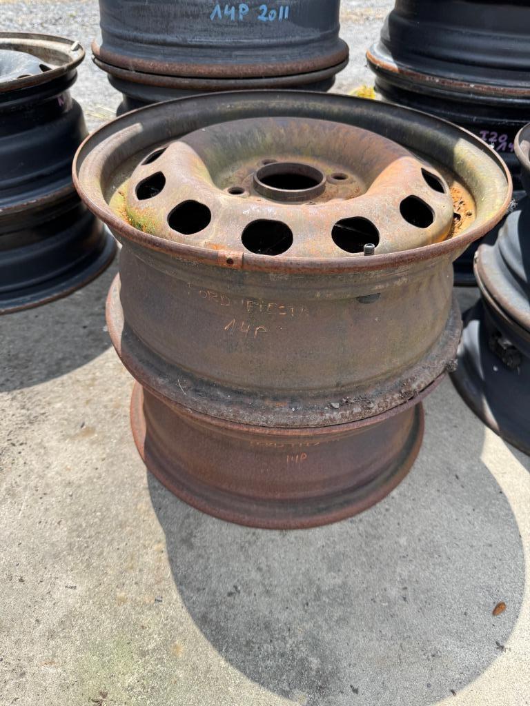 Jantes en tôle Ford Fiesta, Autos : Pièces & Accessoires, Enlèvement, Utilisé, Ford