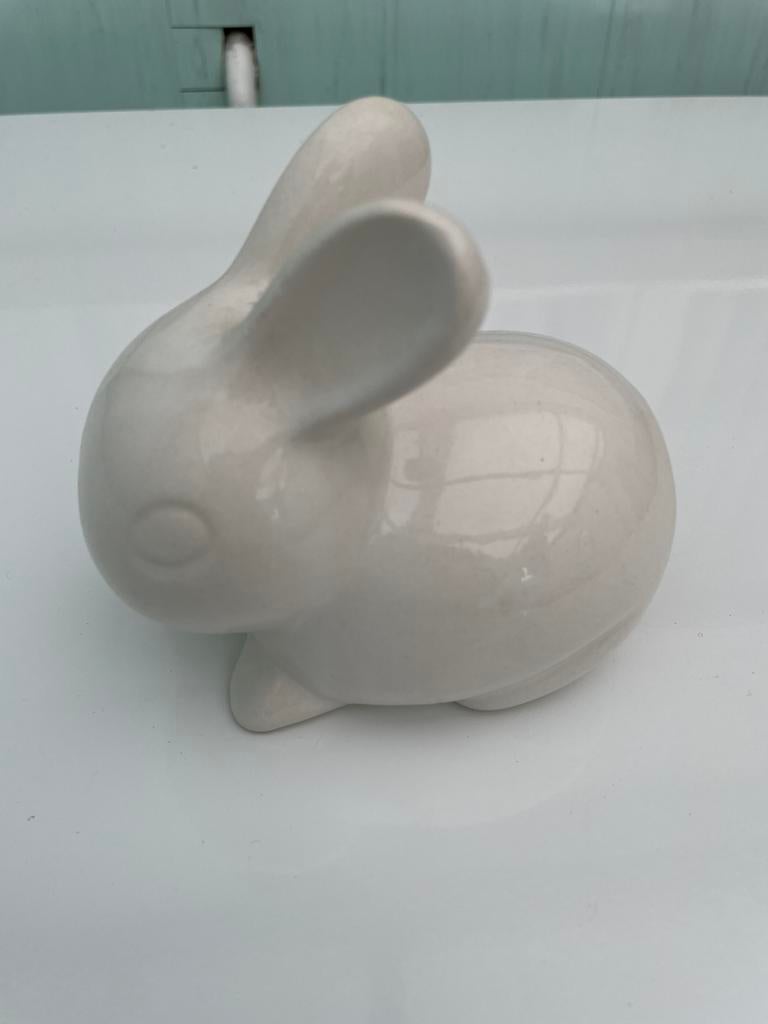 Magnifique lapin en pierre, Enlèvement