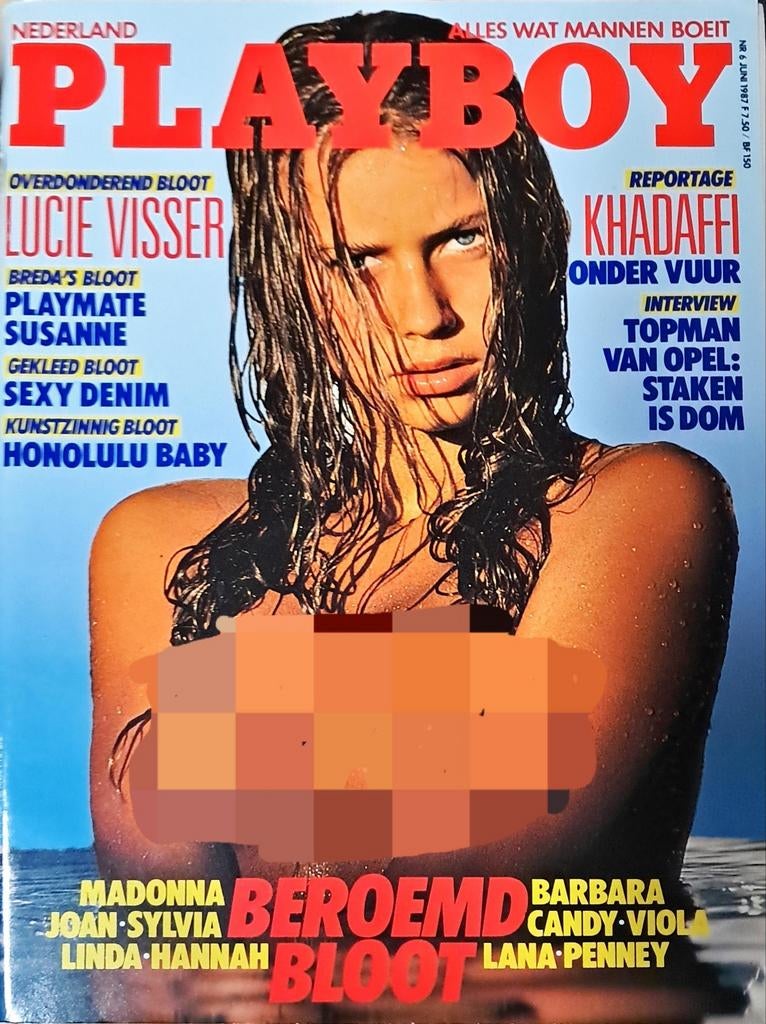 Playboy Nederland juni 1987, Enlèvement ou Envoi