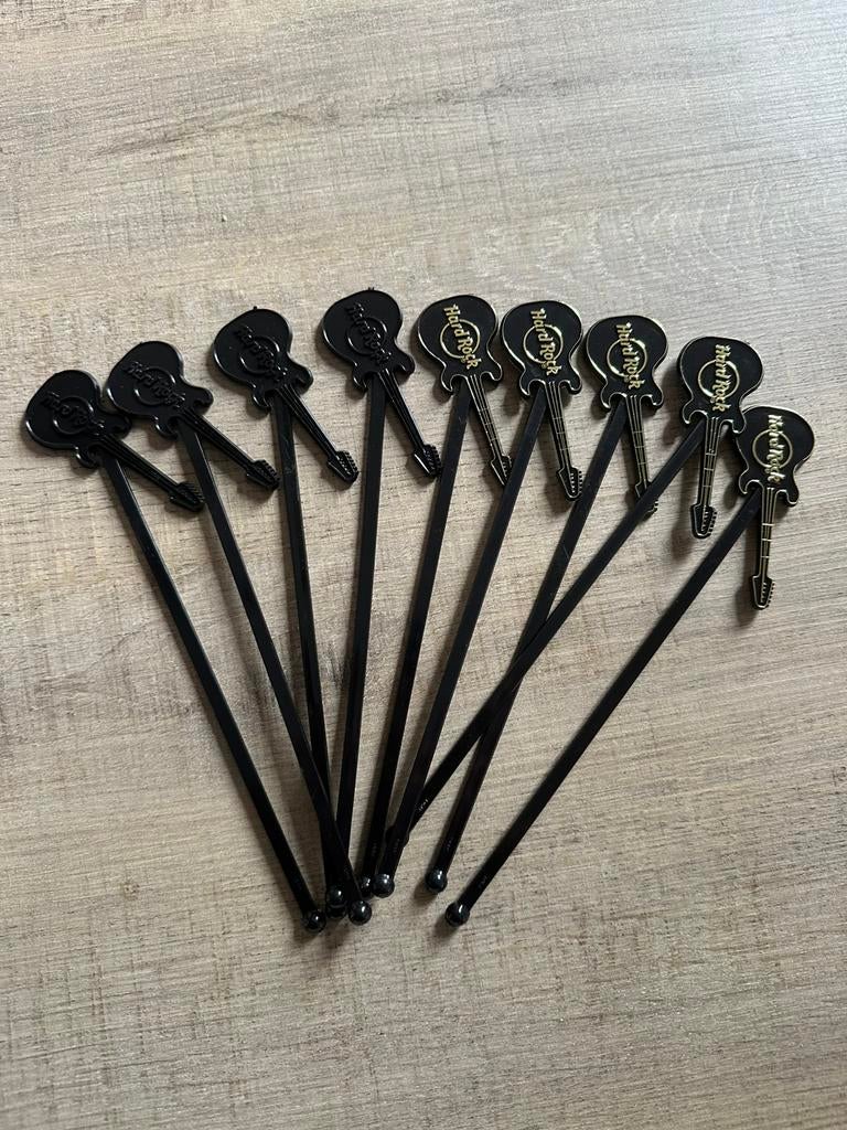 Hard Rock Cafe cocktail stirrers, Verzamelen, Ophalen, Nieuw, Overige typen