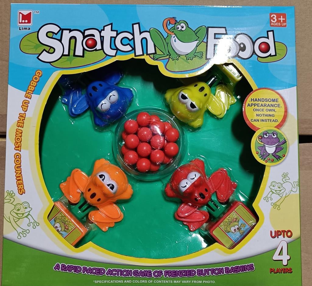 Hungry frogs gezelschapsspel, Hobby en Vrije tijd, Gezelschapsspellen | Bordspellen, Ophalen, Zo goed als nieuw