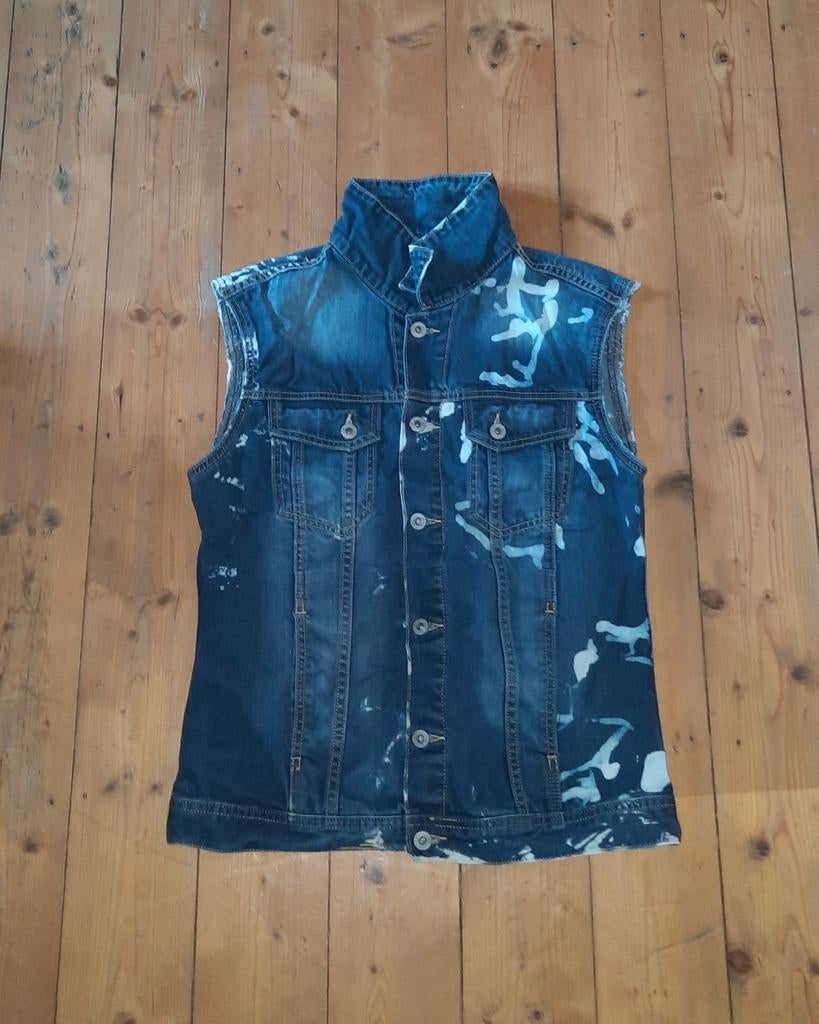 Jeans jasje "S", Ophalen of Verzenden, Zo goed als nieuw, Maat 36 (S), Blauw