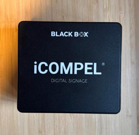 Black Box iCompel Digital Signage Player – ICVS-VE-SU-N-R3, Ophalen of Verzenden