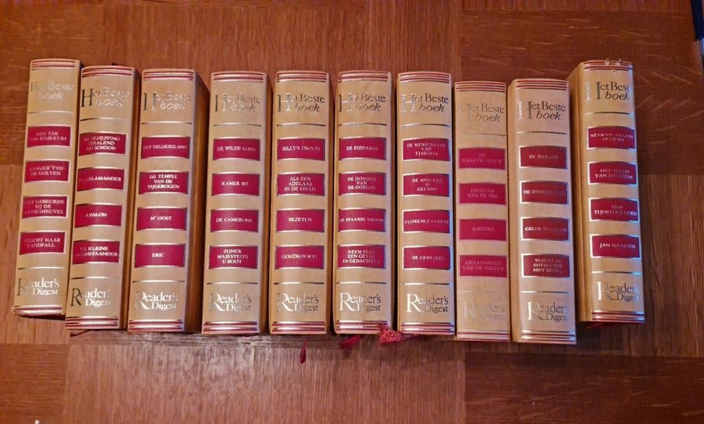 Boeken : het beste boek / reader digest ( 10 stuks ), Ophalen of Verzenden, Zo goed als nieuw