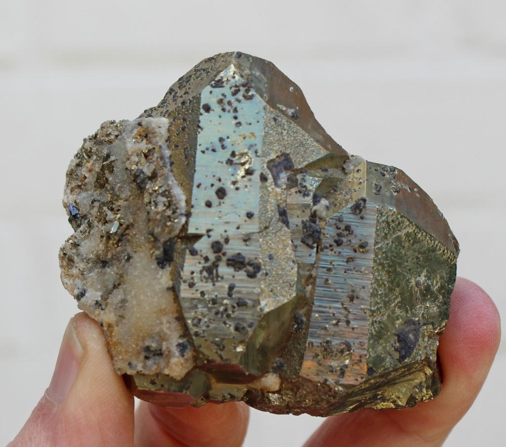 PYRITE provenant de la mine de Huanzala au PÉROU, Enlèvement ou Envoi, Minéral