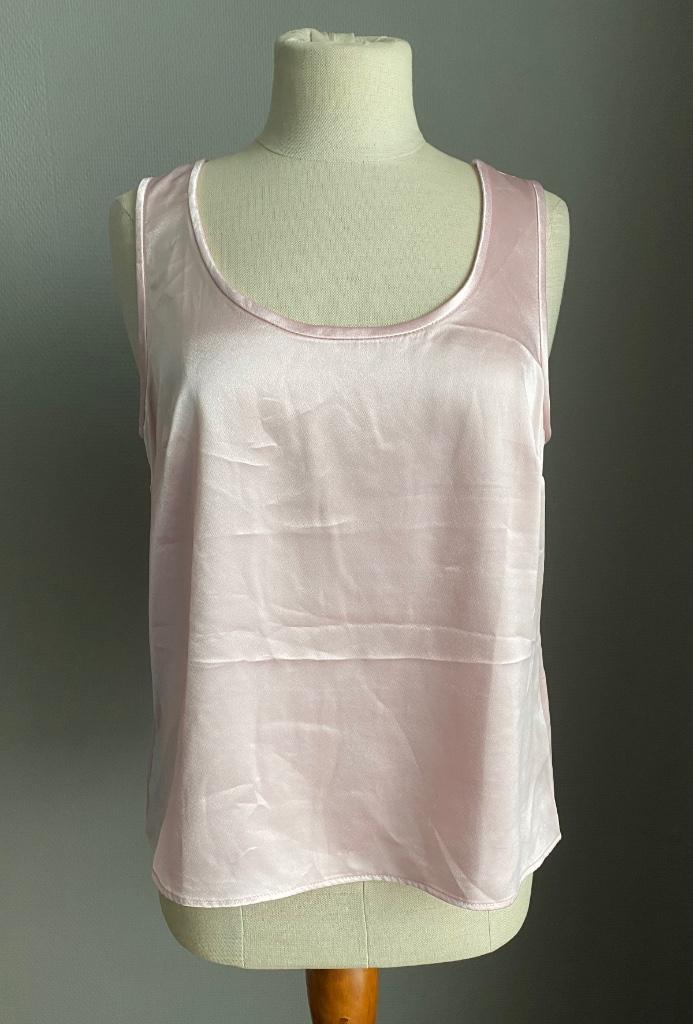 Lichtroze mouwloos topje Joseph Ribkoff maat 40, Sans manches, Taille 38/40 (M), Rose, Joseph Ribkoff