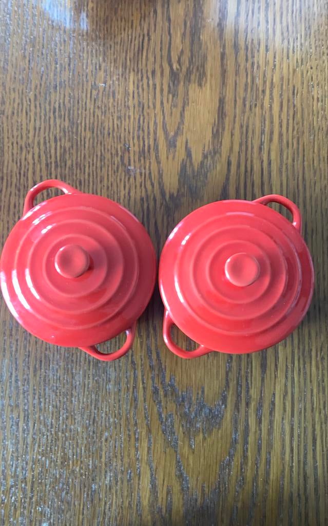 Mini keramik pannen d 10 cm diep 4 cm, Ophalen of Verzenden