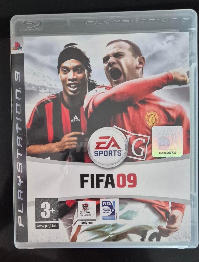 FIFA 09 PS3, Consoles de jeu & Jeux vidéo, Enlèvement ou Envoi, Utilisé, À partir de 3 ans, 3 joueurs ou plus
