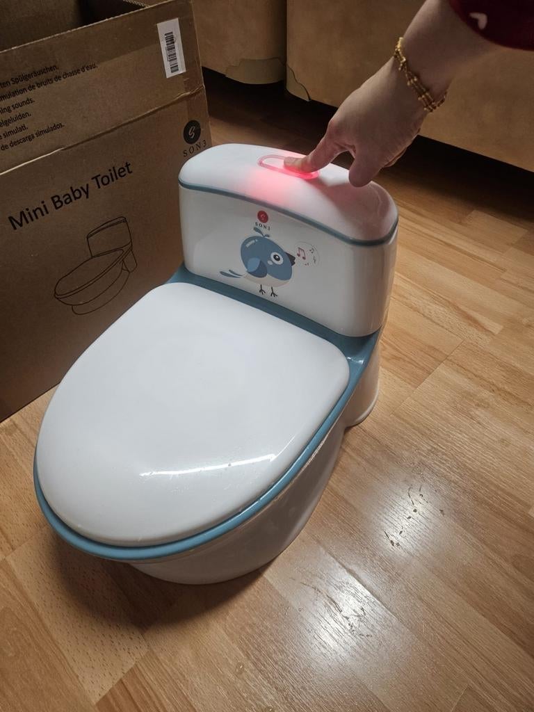 Petite toilette + petit pot pour les touts petits., Enlèvement, Utilisé