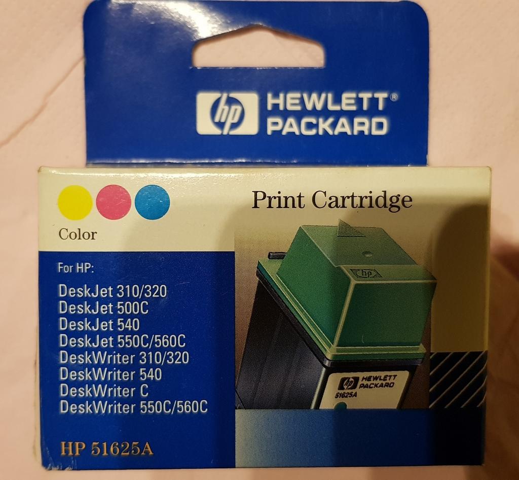 HP 51625A, (2) originele HP inktpatronen, Ophalen of Verzenden, Nieuw, Cartridge, HP