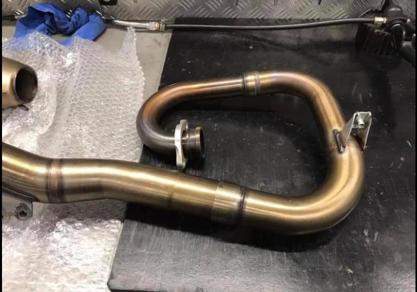 HGS Uitlaat YZ250F, Motoren, Ophalen of Verzenden