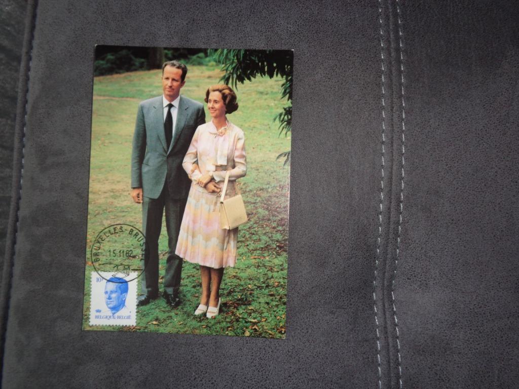 Maximaal 1 kaart uit 1982 Baudouin Fabiola (stempel 2069), Postzegels en Munten, Ophalen