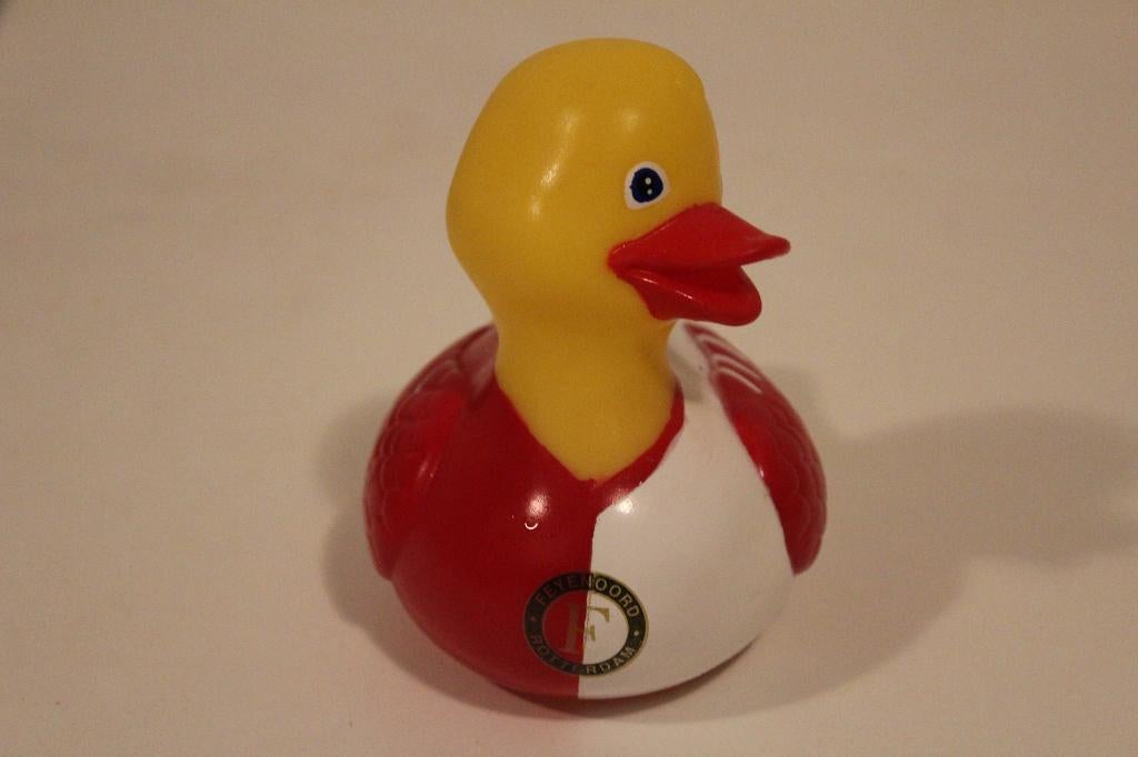 Feyenoord badeend – officiële merchandise, Ophalen of Verzenden, Zo goed als nieuw, Beeldje of Poppetje