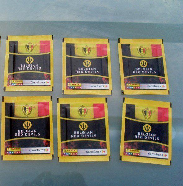 66 verschillende stickers van Belgium Red devils, Ophalen of Verzenden, Nieuw, Sport