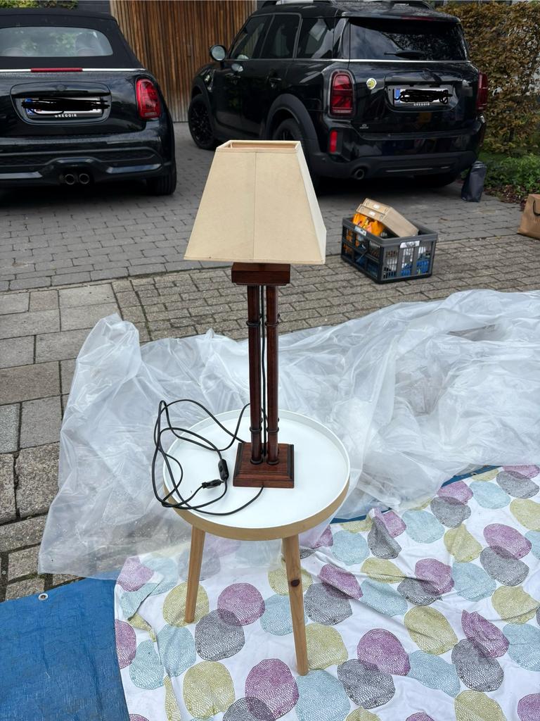 Vintage staande lamp, Ophalen, Zo goed als nieuw