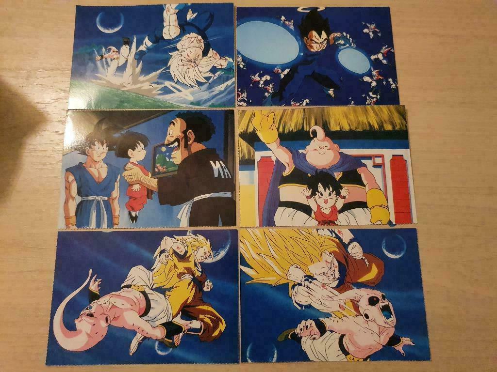 set van 17 dragon ball z-afbeeldingen, Ophalen of Verzenden, 1980 tot heden, Ongelopen, Overige thema's