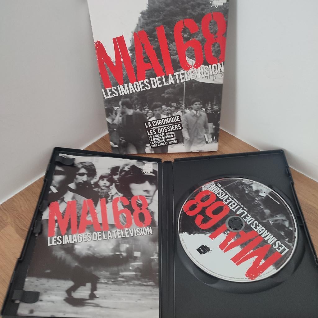 Mai 68, les images de la télévision (dvd) 2018, CD & DVD, DVD | Documentaires & Films pédagogiques, À partir de 12 ans, Enlèvement ou Envoi