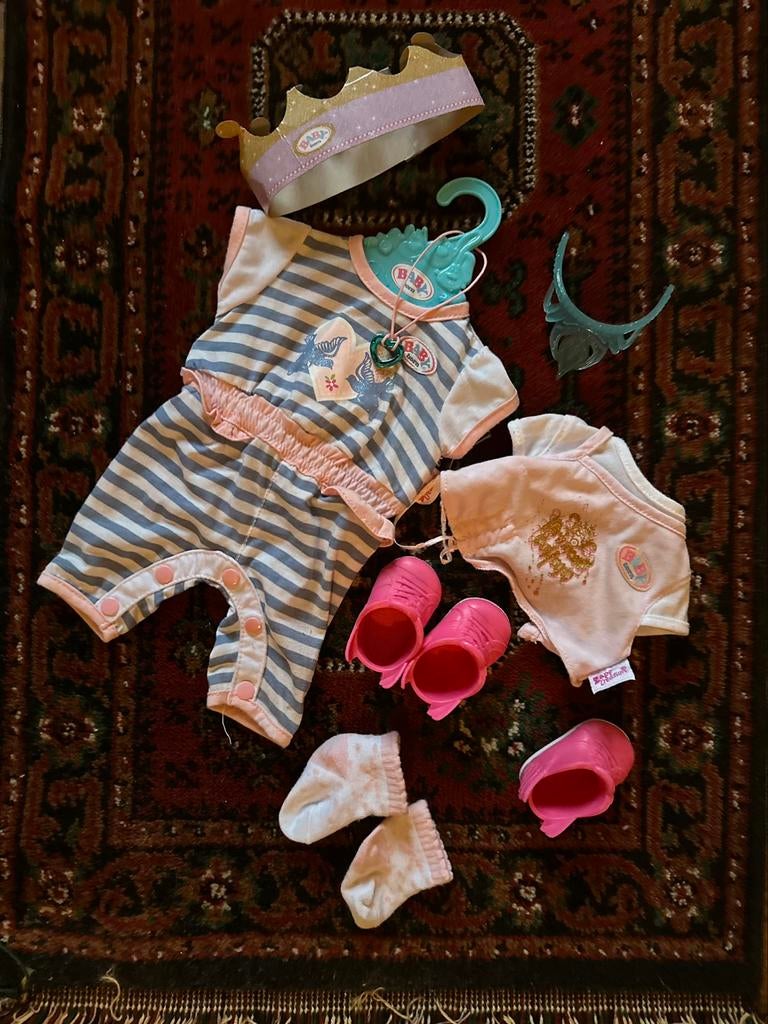 Babyborn baby born outfit poppen schoenen, Kinderen en Baby's, Ophalen of Verzenden