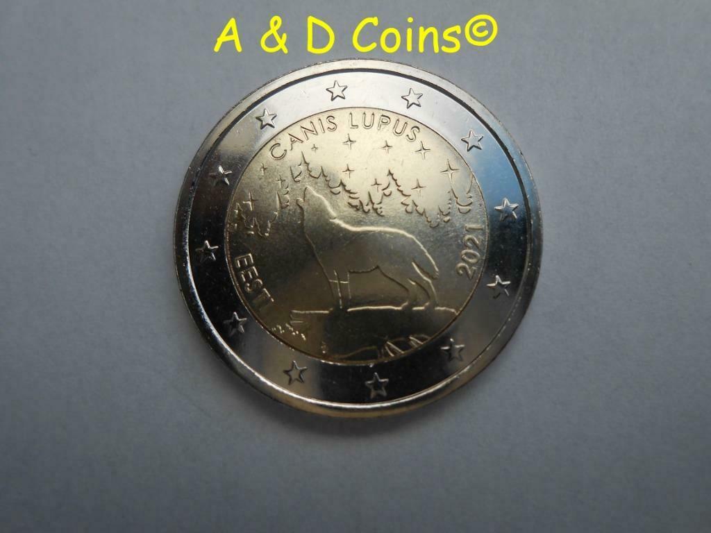 Estland 2 euro cc 2021, Timbres & Monnaies, Monnaies | Europe | Monnaies euro, Enlèvement ou Envoi, Estonie, 2 euros, Monnaie en vrac