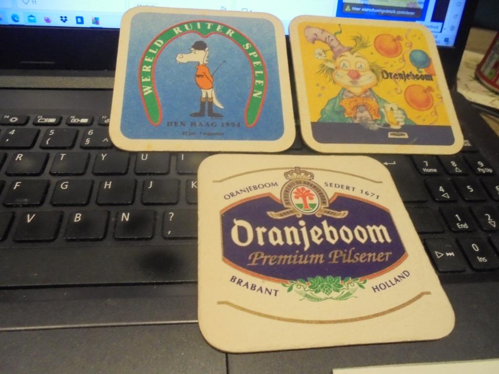 Oranjeboom, Verzamelen, Biermerken, Ophalen of Verzenden, Zo goed als nieuw, Viltje(s), Oranjeboom