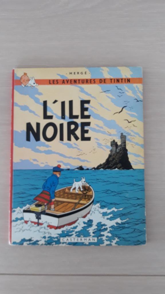 Tintin - L'Ile Noire Version Bob De Moor - EO Belge, Livres, Enlèvement ou Envoi, Utilisé