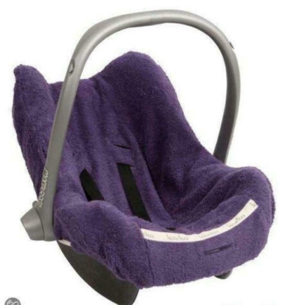 Koeka - hoes Florence maxi cosi - paars, Kinderen en Baby's, Ophalen of Verzenden, Gebruikt