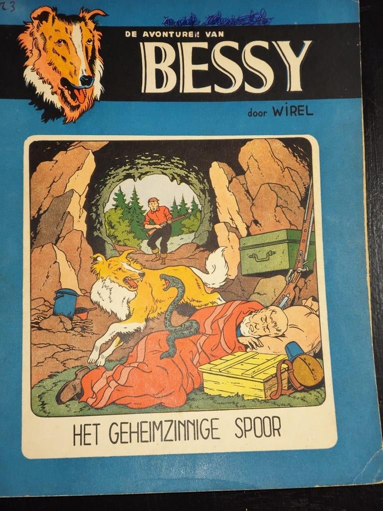 Bessy - het Geheimzinnige spoor, Boeken, Wirel, Eén stripboek, Ophalen, Gelezen