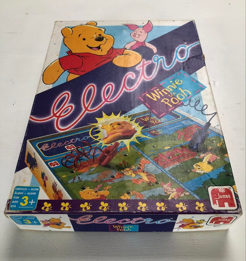 Electro Winnie The Pooh Jumbo 10 kaarten, Kinderen en Baby's, Ophalen of Verzenden, Gebruikt, Taal en Lezen, Met licht