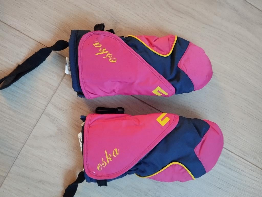 SkiHandschoenen merk Eska maat XXS 3-4 jaar, Kinderen en Baby's, Ophalen, Eska, Jongen of Meisje, Zo goed als nieuw
